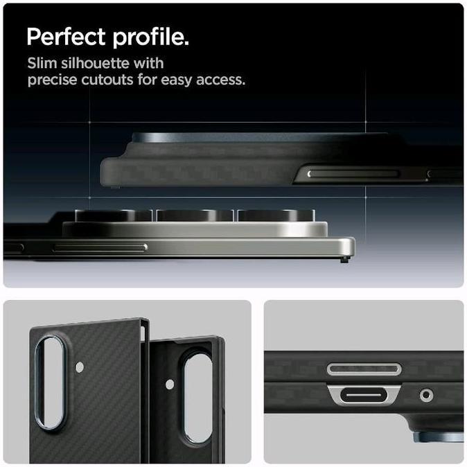 Sale Case Samsung Galaxy Z Fold 7 Fold7 5G 2025 Spigen Airskin Aramid Fiber Carbon Ultra Thin Slim H