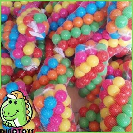 Dinotoys-BOLA PLASTIK MANDI BOLA BOLA ANAK BOLA BAYI MAINAN BOLA