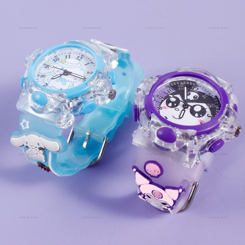 Favorit L&A Jam Tangan Anak Led Karakter Hello Kitty Kuromi Cute Kids Watch / Jam Tangan Anak 4-12 T