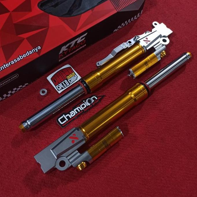 Shock Shockbreaker Depan KTC Kytaco Gold Scoopy Beat FI ESP Karbu