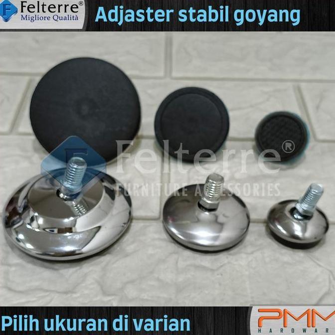 KAKI ADJUSTER STABIL GOYANG FELTERRE ADJUSTER LEMARI /MEJA/RAK