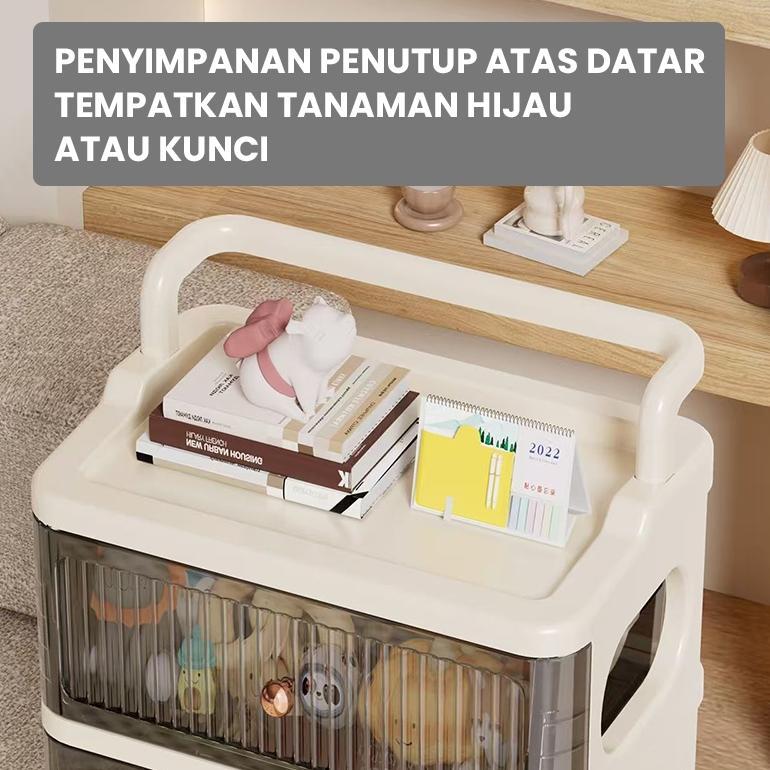 Samdream Plastic Storage Cabinet / Container Box / Lemari Plastik / Laci Plastik Susun / Storage Org