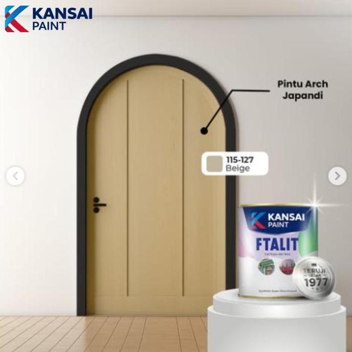 KANSAI PAINT FTALIT  CAT KAYU DAN BESI 1KG CAT MINYAK 1KG KANSAI FTALIT CAT MINYAK 1LT CAT RAILING