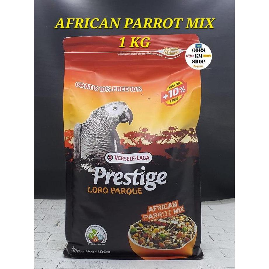 SEHAT VERSELE LAGA AFRICAN PARROT MIX 1KG PAKAN PARROT PREMIUM LENGKAP PERFORMA MAKSIMAL