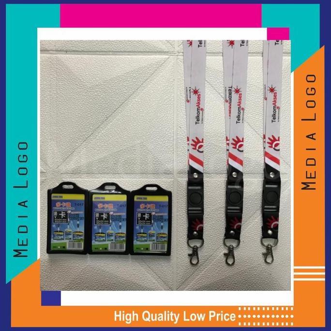 IndiHome-Lanyard Printing Gantungan Id Card Telkom Akses (Paket Murah)