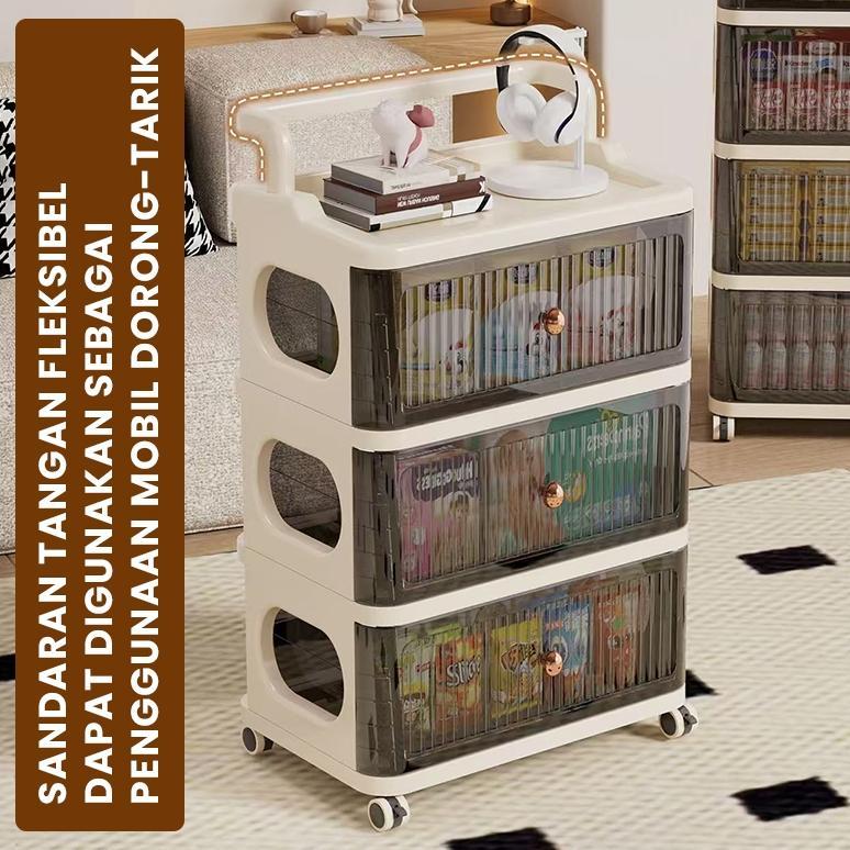 Samdream Plastic Storage Cabinet / Container Box / Lemari Plastik / Laci Plastik Susun / Storage Org