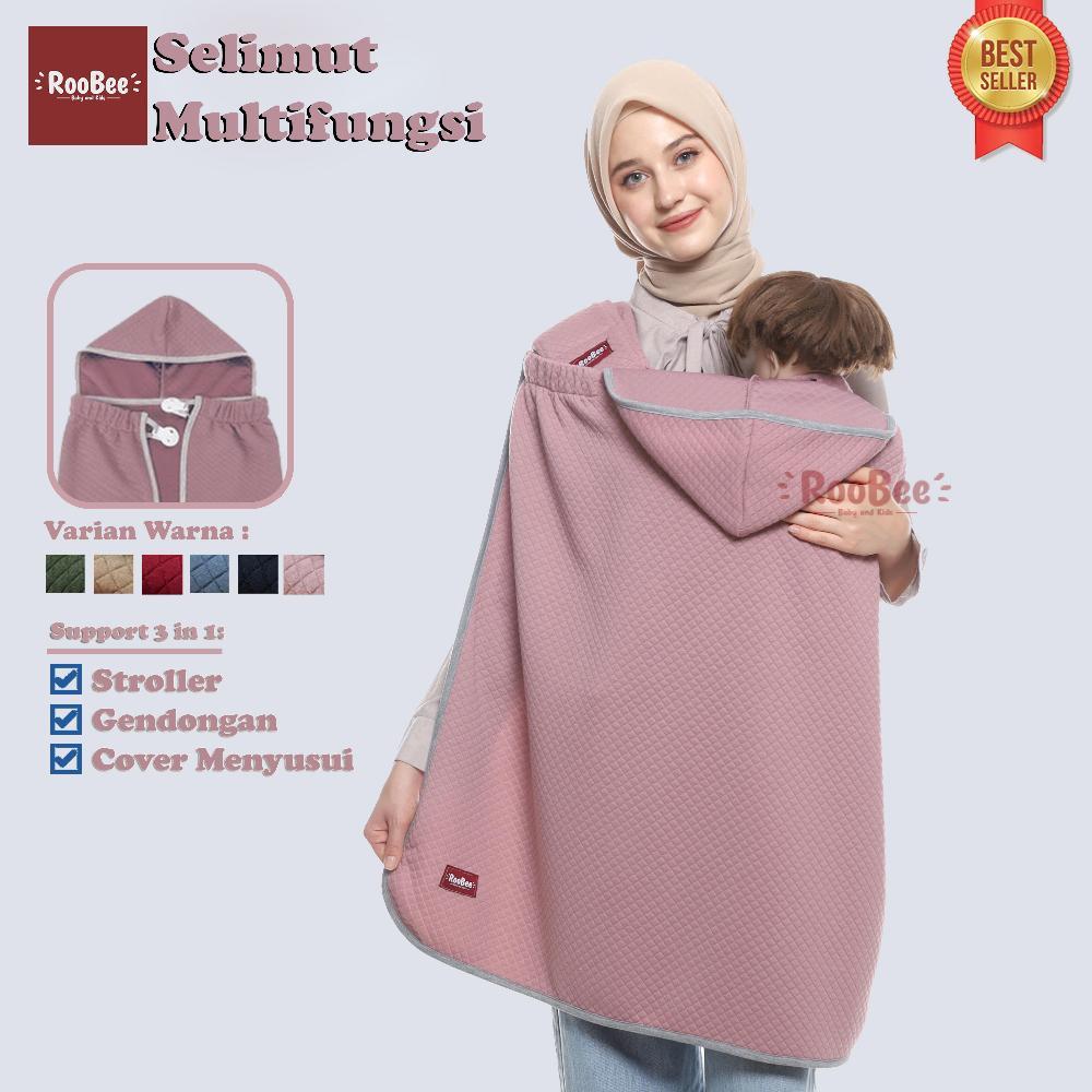 Blanket & Gendongan - Blanket On The Go Selimut Bayi Penutup Menyusui 3In1 Diamond Knit Premium