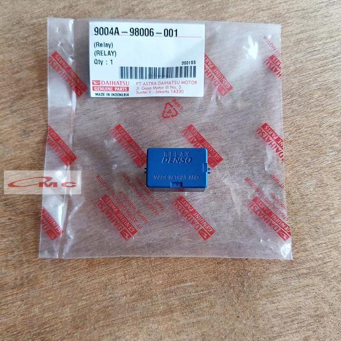 Relay 4 Kaki Relay Denso Biru 156700-3240 12V Xenia Avanza Ayla Agya Rush Grand Max Calya Raize Ori 