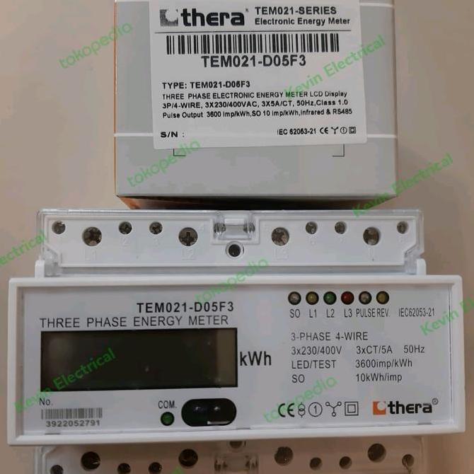 Ready Thera TEM021-D05F3 kWh Meter LCD