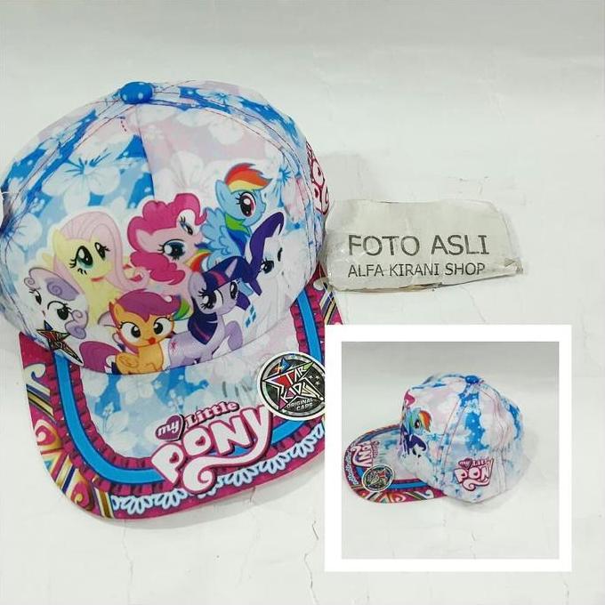Topi My Little Pony unik karakter anak perempuan kuda poni Unicorn