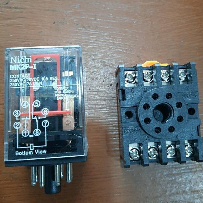 relay 220v 10a 8 pin kaki
