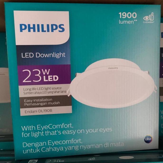 Ready  Downlight LED Eridani Philips 22 Watt cahaya putih 22 W