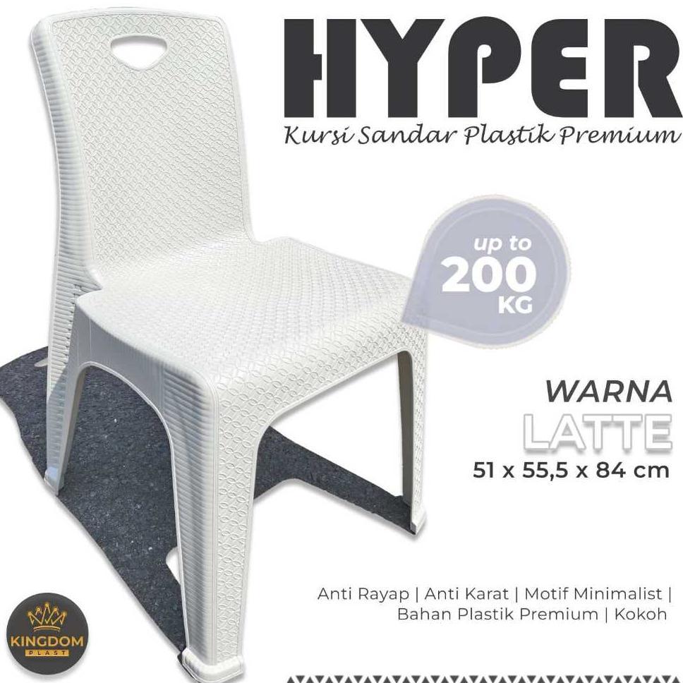 Kursi Sandar Hyper Kursi Plastik Kuat Kursi Susun Kursi Teras Kursi Cafe