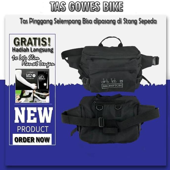 Tas Brompton Bag Sepeda Lipat Gowes