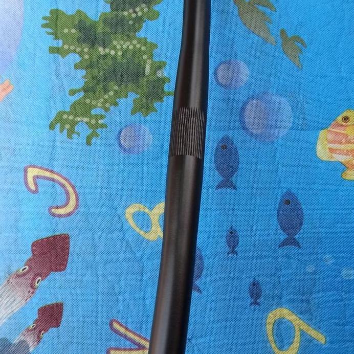 handlebar flatbar 25.4 stang flat bar hitam alloy