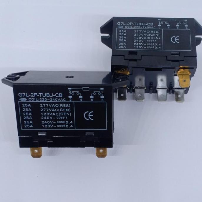 Relay Compressor/ Kompresor AC G7L-2P-TUBJ 220-240 VAC 25A