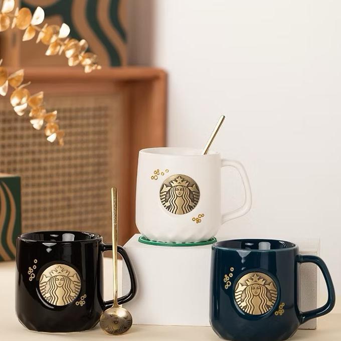 Dnice Mug Gelas Keramik Starbucks Mug Keramik Mug Starbucks
