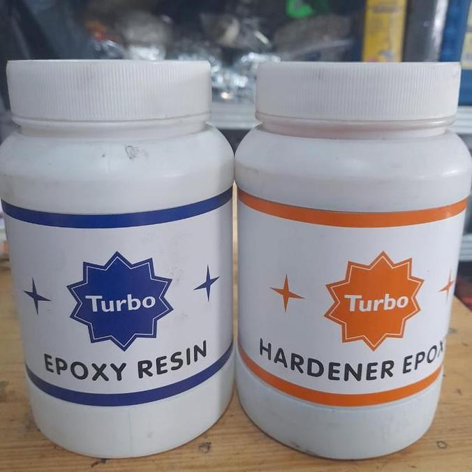 Epoxy Resin Dan Hardener Butek Pengeras 2kg Set