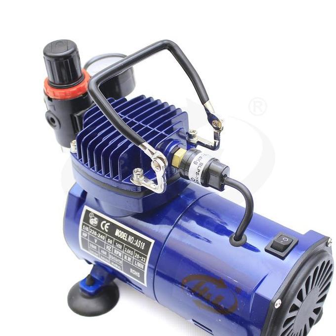 HL Mini Kompresor Set + Air Brush