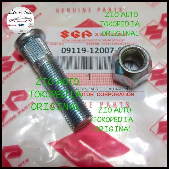 TERLARIS BAUT RODA MUR PANJANG SUZUKI KARIMUN WAGON R ORIGINAL 