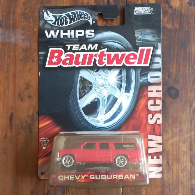 HOT WHEELS CHEVY SUBURBAN WHIPS TEAM BAURTWELL (s)