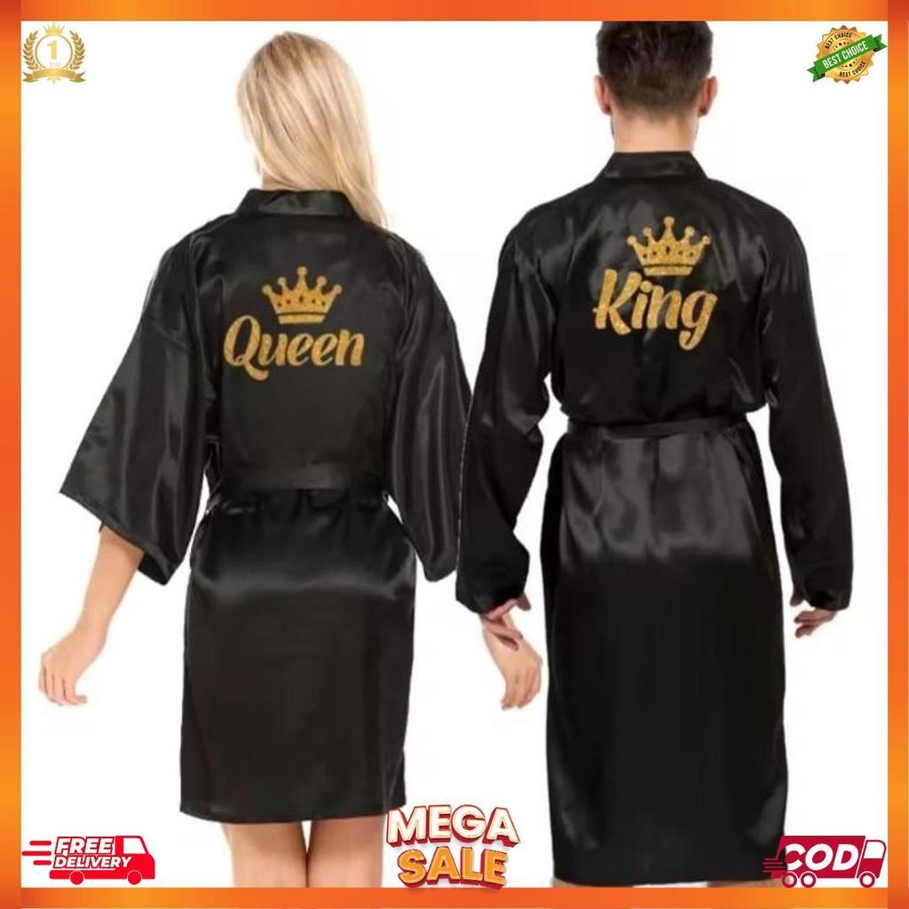 Kimono Tidur Couple Satin Pria Wanita/Hampers Kimono Tidur [K3]