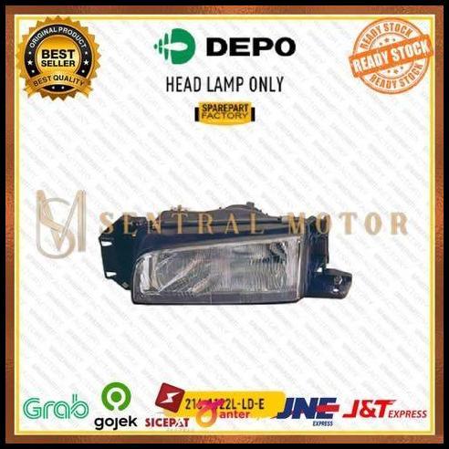 TERBARU HEAD LAMP LAMPU DEPAN BESAR KIRI MAZDA 323 1992 INTERPLAY DEPO 