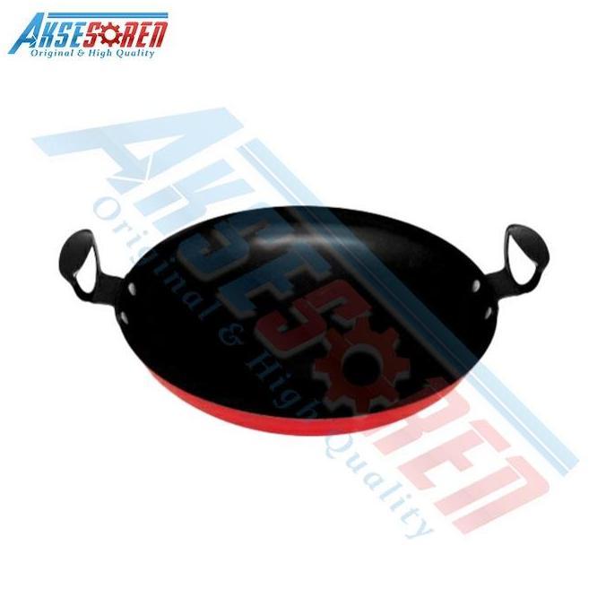 Wajan Penggorengan Mapion Wonder Wok [30cm] / Waja Maslon Anti Lengket Besar / Teflon Wajan Maspion 