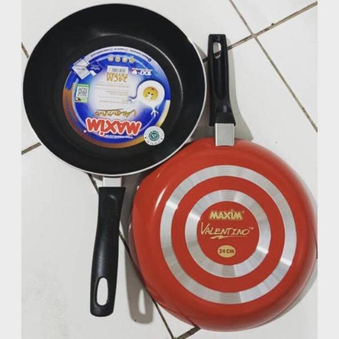 MAXIM VALENTINO FRYPAN WAJAN TEFLON 24 CM