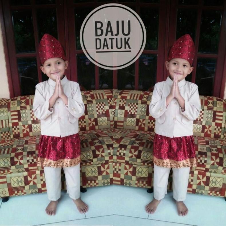 Best Seller Baju Datuk Anak/Baju Adat Minang/Baju Adat Padang Anak/Baju Adat Anak/Baju Adat Minang A