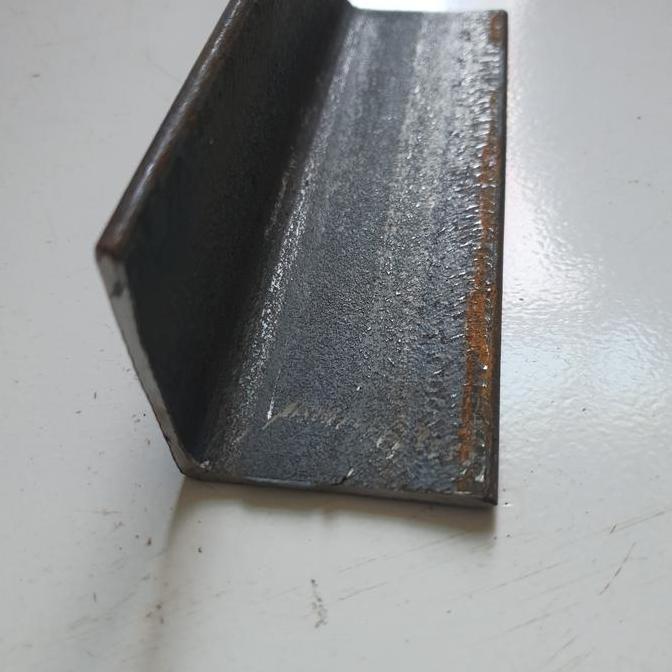 Ready Besi Siku 5 x 5 cm Tebal 2,5 mm Panjang Custom