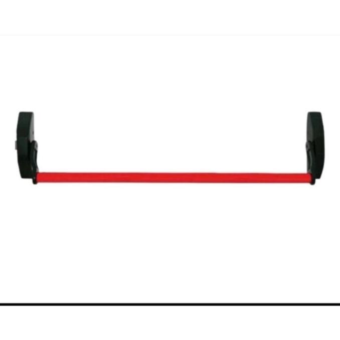 Ready Panic Bar Dekson PD0701 Black Red / Handle Panic Door Dekson PD0701