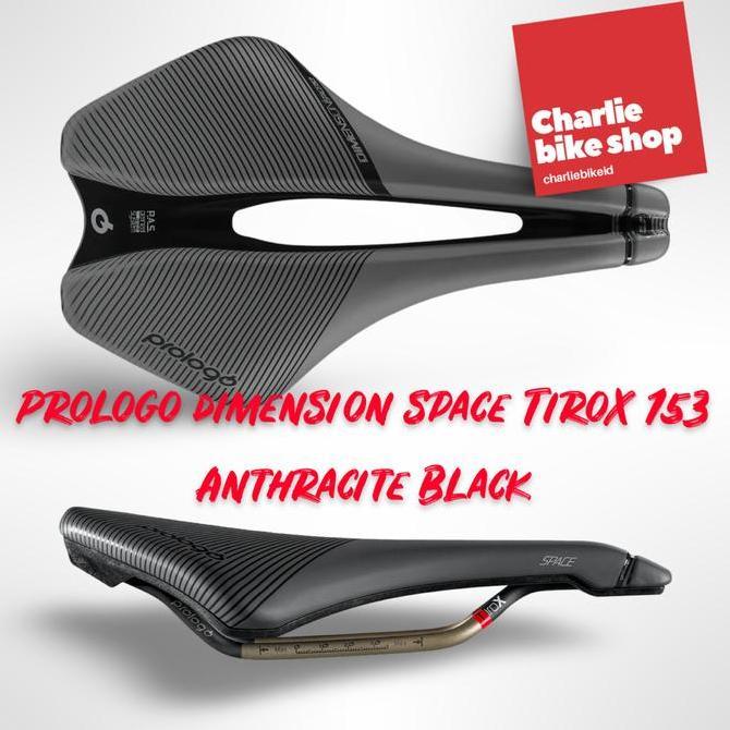 Saddle Sadel Prologo Dimension Space Tirox 153 Anthracite Black