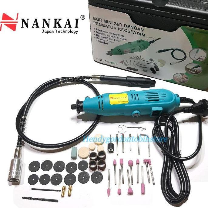 Mini die grinder NANKAI / mini drill 3.2 / mini grinder / mesin bor mini / bor tuner / Mesin porting