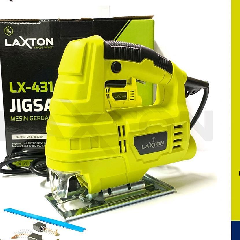 Laxton Mesin Jigsaw Gergaji Pemotong Kayu Triplek Jig Saw Lx431 Murah Laris Variable Speed
