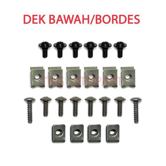 Baut Full Set Beat Karbu 2008-2012 / Baut Full Body Honda Beat Karbu KVYTahun 2008-2012