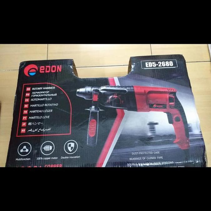 Mesin Bor Beton Rotary Hammer EDON ED5-2680