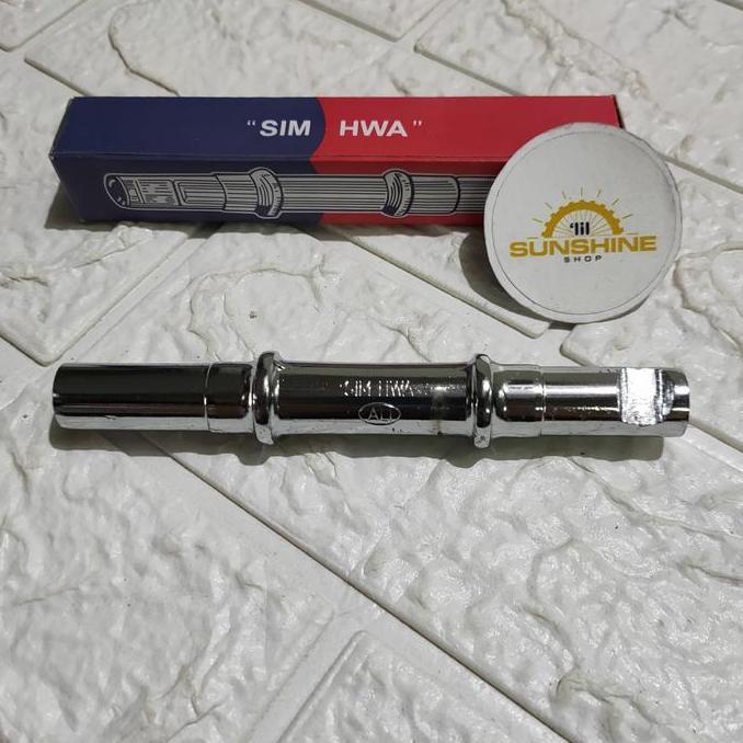 As BB Tengah BULAT Model Kuncian Pen Untuk Crank Gir Sepeda Onthel 28 Ontel Jengki Mini Jadul