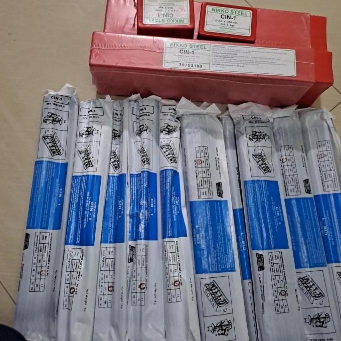 Nikko Steel Kawat Las Besi Cor Ancuran Cin 1 3.2mm Nikko Steel Cin 1 untuk Penggunaan Anda