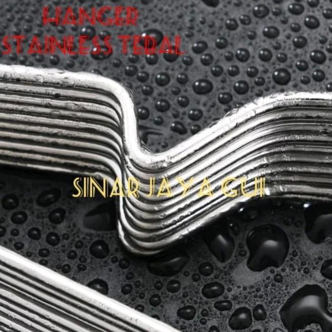 Gantungan Baju Stainless Steel Hanger Baju Stainless Steel