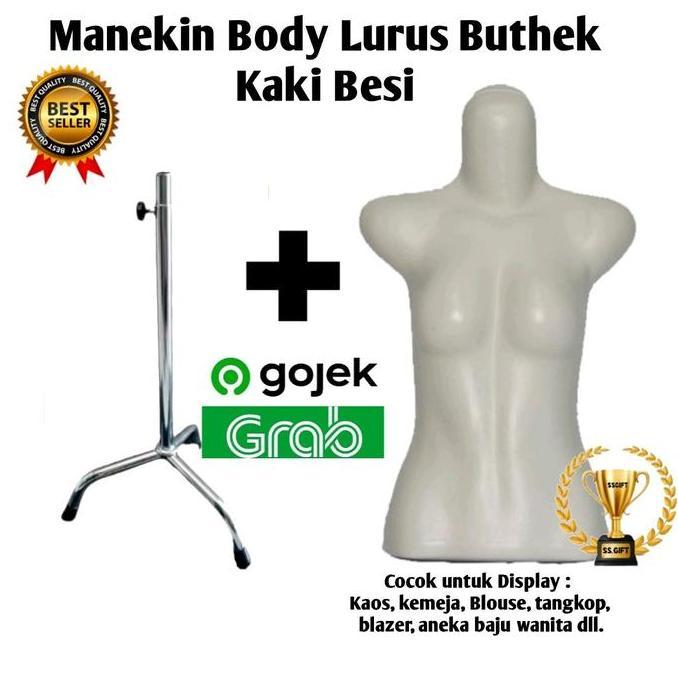Giocare- Manekin Lurus Buthek | Patung Baju | Patung Display Baju | Grosir Manekin Murah | Manekin W