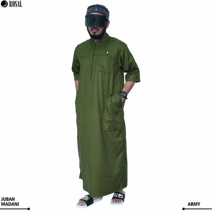 Wekup Rosal Jubah Pria | Gamis Pria, Jubah Madani Premium - Katun Madinah