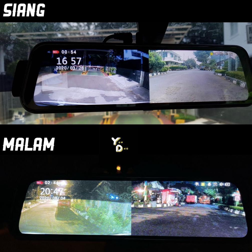 Hot Sale Dashcam Mobil Kamera Spion Dashcam Mobil Dual Cam Full Hd 1080P Depan Belakang