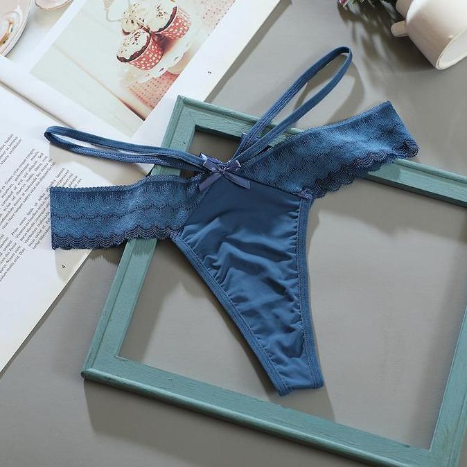 Wagee- Celana Dalam Wanita Jumbo Lembut Halus G String C2670 Nyaman