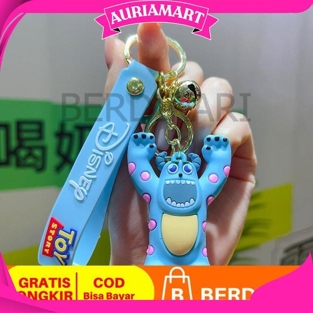 BD Gantungan Kunci Toy Story Silikon Premium / Gantungan Kunci Motor Mobil Toy Story / Ganci Toy Sto
