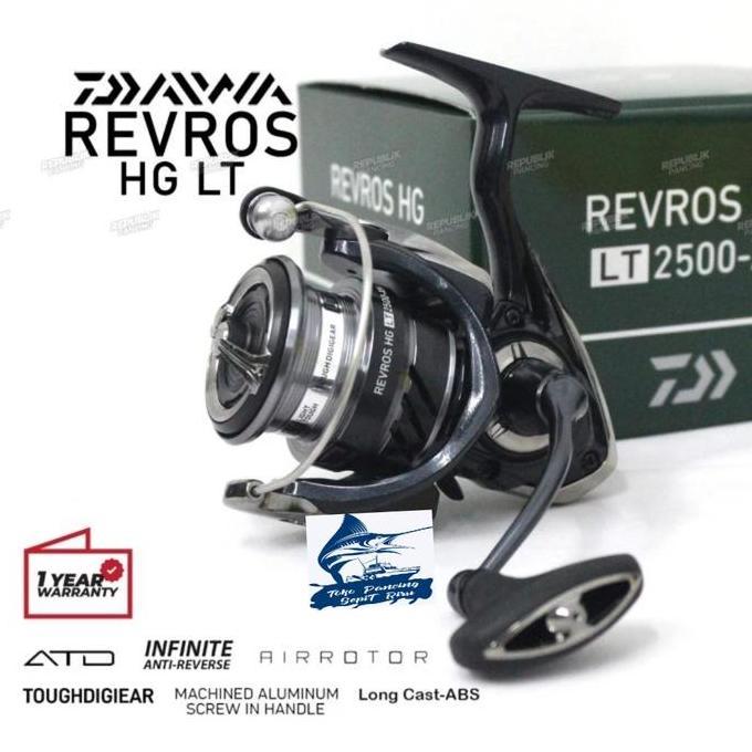 REEL SPINNING DAIWA REVROS HG LT 2500XH 2020 | POWER HANDLE | GARANSI