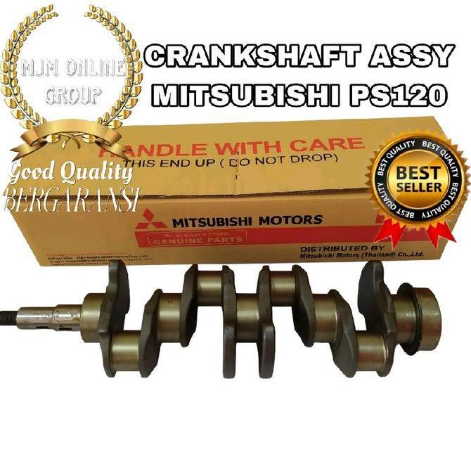 CRANKSHAFT ASSY KRUK AS PS120 120PS 4D34 ORIGINAL DAN TERPERCAYA