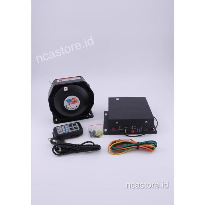 Paket Toa Federal Signal Slim Dan Ampli Wireless Tipe Sa660 Mobil Terbaik