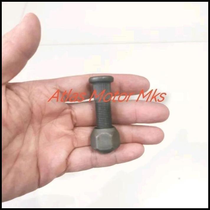 HOT DEAL [1PC] BAUT RODA SUZUKI FUTURA / CARRY / VITARA 1.25 DRAT HALUS MUR 19MM PANJANG KESELURUHAN