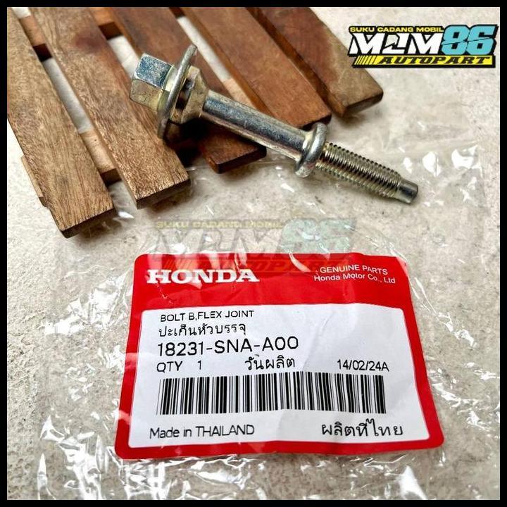GRATIS ONGKIR BOLT SPRING BAUT KNALPOT FLEKSIBEL UNIVERSAL HONDA CIVIC ACCORD CITY JAZZ 18231-SNA-A0